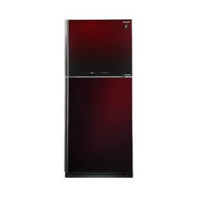 Sharp Refrigerator 450 Liter in Red - SJ-GV58G-RD | ثلاجة شارب 450 لتر باللون أحمر - SJ-GV58G-RD