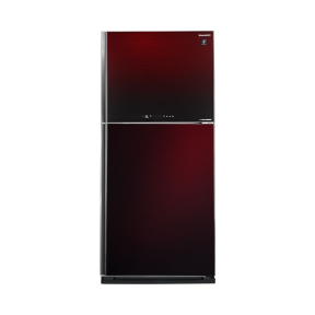 Sharp Refrigerator 538 Liter in Red - SJ-GV69G-RD | ثلاجة شارب 538 لتر باللون أحمر - SJ-GV69G-RD