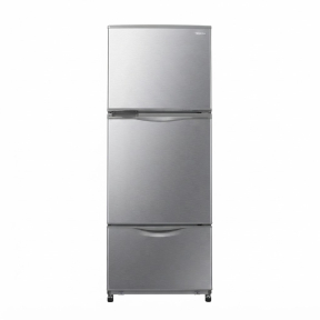 Toshiba Refrigerator 351 Liter in Silver - GR-EFV45-SL | ثلاجة توشيبا 351 لتر باللون فضي - GR-EFV45-SL