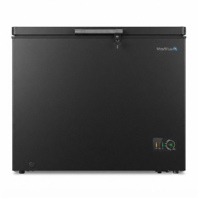 White Whale Deep Freezer 273 Liter in Black - WCF-345 XAB | ديب فريزر وايت ويل 273 لتر باللون أسود - WCF-345 XAB