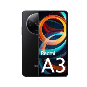 Xiaomi Redmi A3 128 GB 4GB RAM Black 4G LTE Smartphone | موبايل شاومي Redmi A3 128 جيجا رام 4 جيجا لون أسود شبكة 4G LTE