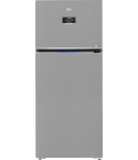 Beko Refrigerator 406 Liter in Stainless Steel - RDNE455M20XBIDS | ثلاجة بيكو 406 لتر باللون استانلس ستيل - RDNE455M20XBIDS