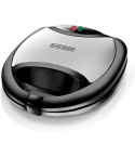 ماكينة تحضير الساندوتشات بلاك اند ديكر، 1750 وات، اسود وفضي - TS2080-B5