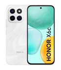 Honor X6c 128 GB 6 GB RAM White 4G LTE Smartphone | هونر X6c 128 جيجابايت رام 6 جيجابايت لون ابيض شبكة 4G LTE