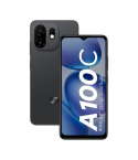 Itel A100C 64 GB 2GB RAM Pure Black 4G LTE Smartphone | موبايل آيتل A100C 64 جيجا رام 4 جيجا لون أسود شبكة 4G LTE