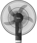 Midea Wall Fan 18 inch in Black - FW45-25M-BK | مروحة حائط ميديا 18 بوصة باللون أسود - FW45-25M-BK