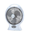 Teco Table Fan 12 inch in White - KL-2612 | مروحة مكتب تيكو 12 بوصة باللون أبيض - KL-2612