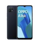 Oppo A16k 32 GB 3GB RAM Black 4G LTE Smartphone | موبايل اوبو A16k 32 جيجا رام 3 جيجا لون أسود شبكة 4G LTE