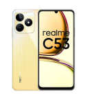 Realme C53 128 GB 6GB RAM Gold 4G LTE Smartphone | موبايل ريلمي C53 128 جيجا رام 6 جيجا لون ذهبي شبكة 4G LTE