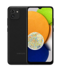 Samsung Galaxy A03 SM-A035F 64 GB 4GB RAM Black 4G LTE Smartphone | موبايل سامسونج Galaxy A03 SM-A035F 64 جيجا رام 4 جيجا لون أسود شبكة 4G LTE
