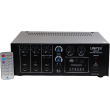Unitex Mixer Amplifier 45 W in Black - USSA-45EU | امبليفاير ميكسر يونيتكس 45 وات باللون أسود - USSA-45EU