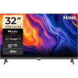 Haier TV 32 inch in Black - H32K80E | تلفزيون (شاشة) هاير 32 بوصة باللون أسود - H32K80E