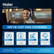 Haier TV 43 inch in Black - H43K75FFX | تلفزيون (شاشة) هاير 43 بوصة باللون أسود - H43K75FFX