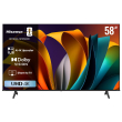 Hisense TV 58 inch in Black - 58A6N | تلفزيون (شاشة) هايسنس 58 بوصة باللون أسود - 58A6N