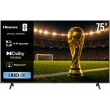 Hisense TV 75 inch in Black - 75A6N | تلفزيون (شاشة) هايسنس 75 بوصة باللون أسود - 75A6N