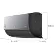 LG Air Conditioner 1.5 HP in Black - S4NW12JARMA | تكييف ال جي 1.5 حصان باللون أسود - S4NW12JARMA