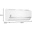 LG Air Conditioner 1.5 HP in White - S4NW12JA2MA | تكييف ال جي 1.5 حصان باللون أبيض - S4NW12JA2MA