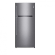 LG Refrigerator 475 Liter in Silver - GN-H622HLHL | ثلاجة إل جي 475 لتر باللون فضي - GN-H622HLHL