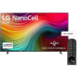 LG TV 55 inch in Black - 55NANO80T6A | تلفزيون (شاشة) إل جي 55 بوصة باللون أسود - 55NANO80T6A
