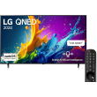 LG TV 55 inch in Black - 55QNED80T6B | تلفزيون (شاشة) إل جي 55 بوصة باللون أسود - 55QNED80T6B