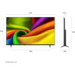 LG TV 65 inch in Black - 65NU840B6LA | تلفزيون (شاشة) إل جي 65 بوصة باللون أسود - 65NU840B6LA
