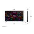 LG TV 75 inch in Black - 75UA84006LB | تلفزيون (شاشة) إل جي 75 بوصة باللون أسود - 75UA84006LB