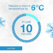 Midea Air Conditioner 1.5 HP in White - MSEFT-12CRDN8F-Q8 | تكييف ميديا 1.5 حصان باللون أبيض - MSEFT-12CRDN8F-Q8