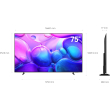 Samsung TV 75 inch in Black - QA75Q6FAAUXEG | تلفزيون (شاشة) سامسونج 75 بوصة باللون أسود - QA75Q6FAAUXEG