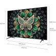 TCL TV 65 inch in Black - 65C6K | تلفزيون (شاشة) تي سي إل 65 بوصة باللون أسود - 65C6K