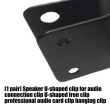 Unitex Speaker Bracket in Silver - U-CLIPS | حامل سماعة يونيتكس باللون فضي - U-CLIPS