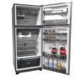 Zanussi Refrigerator 406 Liter in Silver - ZRT41204SA | ثلاجة زانوسي 406 لتر باللون فضي - ZRT41204SA